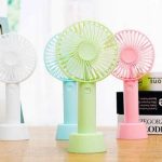 Very Stylish Mini USB Lithium Battery Rechargeable Hand Fan - Image 2